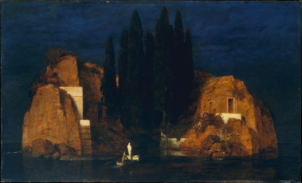 Arnold Böcklin, La isla de los muertos, segunda versión