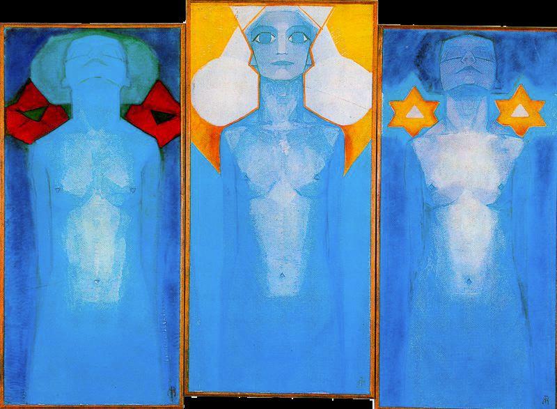 Piet Mondrian, Evolución (1911)