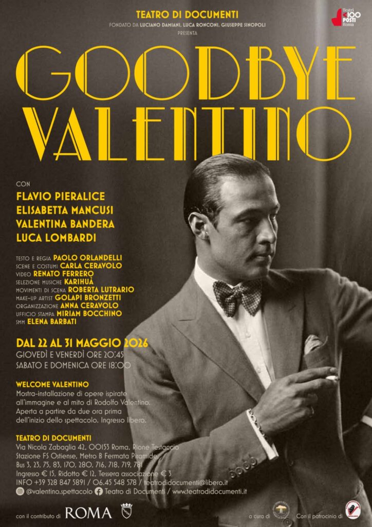 Intervista ad attori e regista dello spettacolo «Goodbye Valentino»